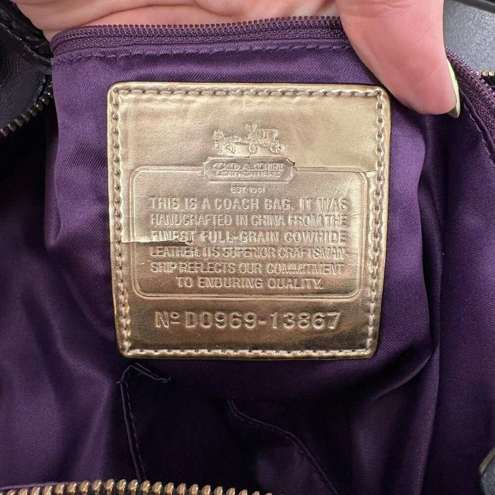 Coach Madison Sabrina Rivet Handbag - Picture 12 of 12